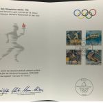 Bundesrepublik Deutschland Sporthilfe Erinnerungsblatt Olympische Winterspiele Albertville MiNr.1592-1595