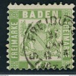 Baden Michel Nummer 23 gestempelt