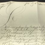 Vorphila Braunschweig - Brief Gandersheim nach Wolfenbüttel 4.5.1852 + Dienstsiegel