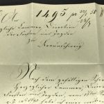 Braunschweig / Holzminden Schnallenstempel Dienstbrief nach Braunschweig 1850