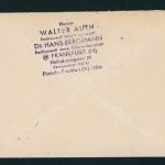 Bund Heuss Mi.Nr. 185 Eilboten MeFr - 3er Streifen 1955 Frankfurt