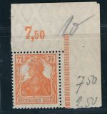 Deutsches Reich Michel Nummer 99a postfrisch POR