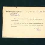 All. Besetzung BiZone AM-Post MeFr. mit Plattennummer Stuttgart 1945