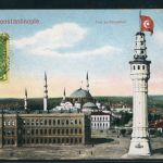 Dt. Auslandspostämter Türkei AK Constantinopel nach Paris 1909 EF 48a