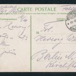 Dt. Auslandspostämter Türkei AK Constantinopel nach Berlin 1917 Feldpost