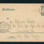 Ganzsachen Kamerun P13F Duala nach Goyatz 1911