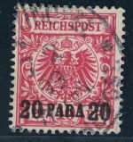 Deutsche Auslandspostämter Türkei - Michel Nummer 7 gestempelt