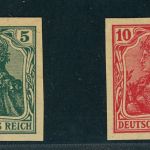 Deutsches Reich Michel Nummer 70P + 71P ungebraucht (x) Altsignatur