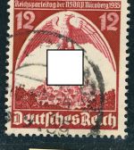 Deutsches Reich Michel Nummer 587xI gestempelt geprüft
