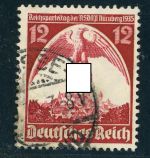 Deutsches Reich Michel Nummer 587xI gestempelt geprüft
