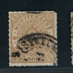 Württemberg Lot Michel Nummer 40 gestempelt