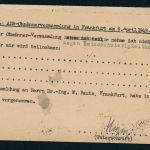 Berlin Mischfrankatur Michel Nr. 21 + 42 VDI-Karte 1949