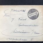 Feldpostbrief Freiburg 16.12.1914 nach Mühlhausen Elsass