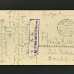 Feldpostkarte Noue le coq bei grand pre 1916