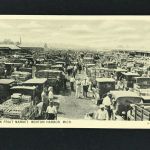 Ansichtskarte USA Benton Harbour Michigan - Fruit Market