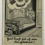 Scherz- Karrikaturkarte 14.5.1939 gelaufen siehe Bild