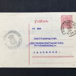 Württemberg Dienstganzsache Nachlassgericht Stuttgart n. Frickenhofen / Gschwend