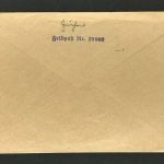 Dt. Reich Feldpost Beleg 7.2.1941, Feldpost Nr. 29869 an Werhmeldeamt Lahn