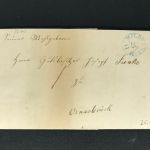 Vorphila Brief Hildesheim nach Osnabrück 1854