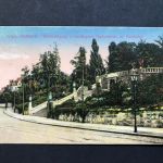 AK Erfurt Stadtpark Seitenaufg. Verlängerte Nachoderstr. Mit Parkhotel 1910