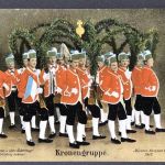 AK München Schäfflertanz 1907 Kronengruppe - nach Nördlingen