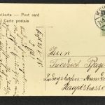 AK Straßburg Orangerie - gelaufen Kehl 1908 n. Ludwigshafen