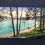 AK Berlin Grunewald Hundekehlesee 1925 nach Bern Schweiz