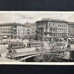 AK Berlin Potsdamer Brücke Bahnpost 1925 n. Bern