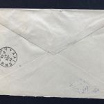 Württemberg Dienstganzsache + ZuF Waag. Paar , Amtsger. Neresheim n. Aalen 1901
