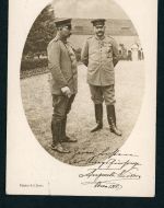 Ansichtskarte Kaiser Wilhelm Aufgenommen v.i. Kaiserin - Rotes Kreuz Karte 1915