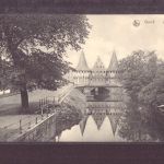 Feldpostkarte Le Rabot bei Gand 1915 nach Berlin