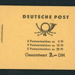 DDR Markenheftchen Michel Nummer 3b1 postfrisch - vollständig