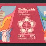 DDR Markenheftchen Michel Nummer 7-1 gestempelt - vollständig