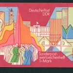 DDR Markenheftchen Michel Nummer 7-1 gestempelt - vollständig