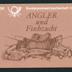 DDR Markenheftchen Michel Nummer 9v-1 gestempelt - vollständig