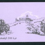 DDR Markenheftchen Michel Nummer 10 postfrisch - vollständig