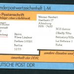 DDR Sonder Markenheftchen Michel Nummer SMHD33 postfrisch mit Mi.Nr. 3156