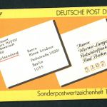 DDR Sonder Markenheftchen Michel Nummer SMHD34 postfrisch mit Mi.Nr. 3156