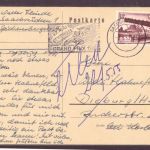 Saar Brief mit Michel Nummer 322 SST Grand Prix 1955 Saarbrücken - Dieburg