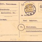 All. Besetzung BiZone AM-Post EF Bielefeld 18.4. 1946