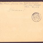 All. Besetzung BiZone AM-Post Viererstreifen mit Eckrand auf Einschreiben Hamburg - Speyer 1946