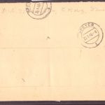 Einschreiben All. Besetzung BiZone AM-Post Eckrand Darmstadt - Speyer 1946