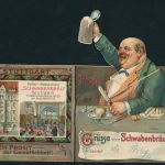 Ansichtskarte Hotel Restaurant Schwabenbräu - mechanische Karte Stuttgart