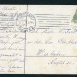 Künstler Ansichtskarte Gruss von der Dachswaldwirtschaft Stuttgart 1911