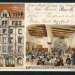 Ansichtskarte Schwabenbräu Bierhalle Stuttgart 1904