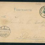 Ansichtskarte Gruss aus Berg bei Stuttgart 1900