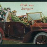 AK Gruss aus Stutgart Leporello , Feldpost 1918