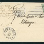 Ansichtskarte Stuttgart Prosit Neujahr 1903 - Prägekarte Schlossplatz Schloss