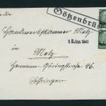 Dt. Reich Besetzung Lothringen Briefstück Götzenbrück 1941