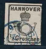 Hannover Michel Nummer 17y gestempelt
